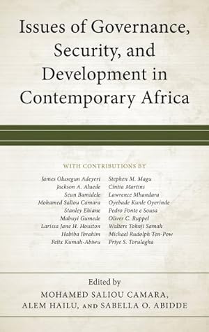Imagen del vendedor de Issues of Governance, Security, and Development in Contemporary Africa a la venta por GreatBookPrices