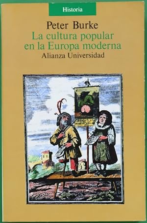 Imagen del vendedor de La cultura popular en la Europa moderna a la venta por Librera Alonso Quijano