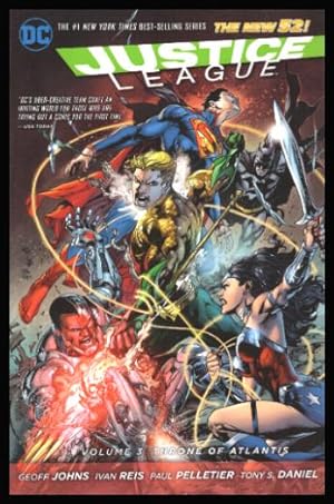 Bild des Verkufers fr THRONE OF ATLANTIS - Justice League zum Verkauf von W. Fraser Sandercombe