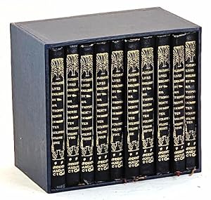 Image du vendeur pour Plutarch's Lives. (Ten Volumes in slip-case) mis en vente par Muir Books -Robert Muir Old & Rare Books - ANZAAB/ILAB
