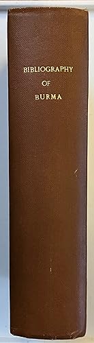 Seller image for Annotated bibliography of Burma for sale by Joseph Burridge Books