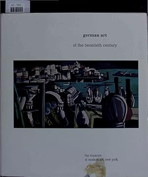 Bild des Verkufers fr german art of the twentieth century. zum Verkauf von Antiquariat Bookfarm