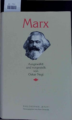 Bild des Verkufers fr Marx. Ausgewhlt und vorgestellt von Oskar Negt zum Verkauf von Antiquariat Bookfarm