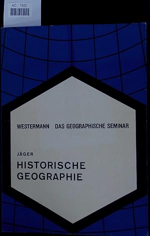 Bild des Verkufers fr Historische Geographie. zum Verkauf von Antiquariat Bookfarm