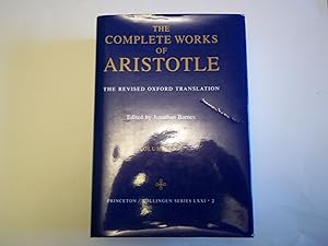 Image du vendeur pour The Complete Works of Aristotle. Volume Two. The Revised Oxford Translation. mis en vente par Carmarthenshire Rare Books