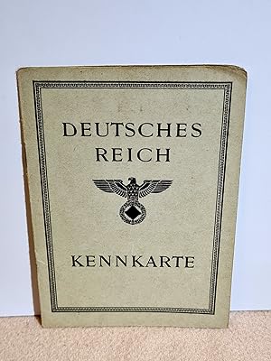 Deutsches Reich - Kennkarte für Carl Heinrich Carstensen geboren am 14. Juni 1914 in Schardebüll,...