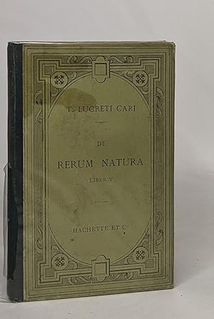 De rerum natura liber V texte latin