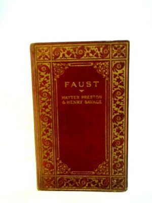 Seller image for Faust for sale by World of Rare Books