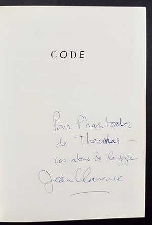 Seller image for Code. for sale by Le Livre  Venir