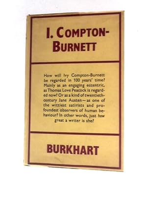 Imagen del vendedor de I. Compton-Burnett a la venta por World of Rare Books