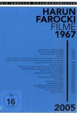 Bild des Verkufers fr Harun Farocki Filme 1967-2005 zum Verkauf von moluna