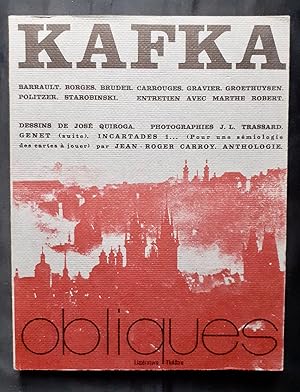 Imagen del vendedor de Kafka - Obliques N3 a la venta por Le Livre  Venir