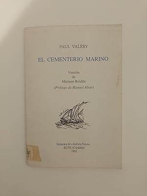 Imagen del vendedor de EL CEMENTERIO MARINO a la venta por FELISBERTA LIBROS