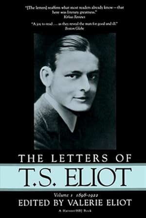 Seller image for Letters of T.S. Eliot : 1898-1922 for sale by GreatBookPrices