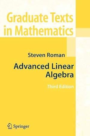 Seller image for Advanced Linear Algebra for sale by GreatBookPrices