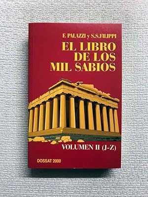 Seller image for El libro de los mil sabios. Vol. II (J-Z) for sale by Campbell Llibres