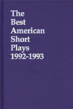 Seller image for Best American Short Plays 1992-1993 for sale by GreatBookPrices
