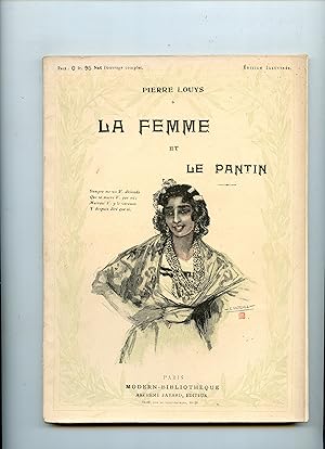 Image du vendeur pour LA FEMME ET LE PANTIN . Roman Espagnol . Illustrations d'aprs les aquarelles de Carlos VASQUEZ mis en vente par Librairie CLERC