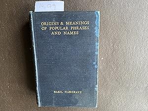 Seller image for Origins and Meanings of Popular Phrases & Names for sale by Book Souk