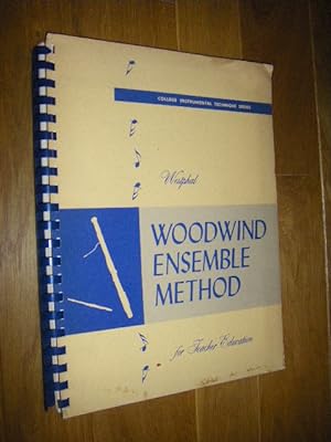 Seller image for Woodwind Ensemble Method for Teacher Eduction for sale by Versandantiquariat Rainer Kocherscheidt
