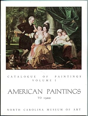 Seller image for American Paintings to 1900 [= Catalogue of Paintings; 1] for sale by Antikvariat Valentinska