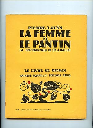 Image du vendeur pour LA FEMME ET LE PANTIN . roman Espagnol . 28 BOIS ORIGINAUX DE CH.-J. HALLO mis en vente par Librairie CLERC