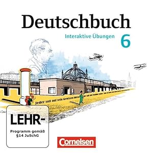 Deutschbuch 6. Schuljahr. Übungs-CD-ROM zum Arbeitsheft. Gymnasium Östliche Bundeslaender und Berlin