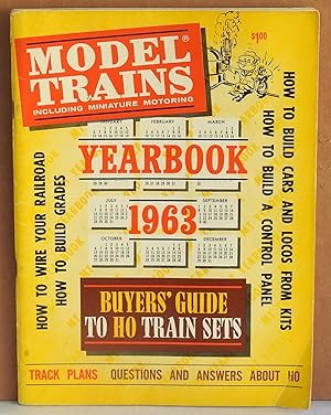 Image du vendeur pour Model Trains Including Miniature Motoring Yearbook 1963 mis en vente par Argyl Houser, Bookseller