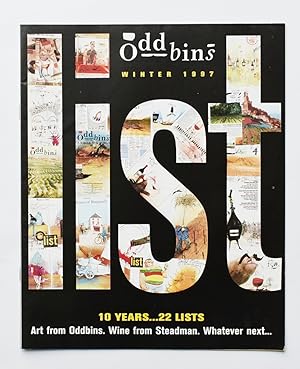 Oddbins Winter List 1997. 10 Years .22 list. Art from Oddbins. Wine from Ralph Steadman. Whatever...