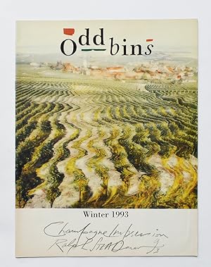 Oddbins Winter List 1993.'Champagne Impression Ralph Steadman 93'.