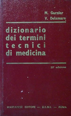 Image du vendeur pour Dizionario dei termini tecnici di medicina - 20a edizione mis en vente par Librodifaccia