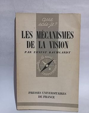 Bild des Verkufers fr Les Mcanismes de la Vision zum Verkauf von Libros de Ultramar Alicante