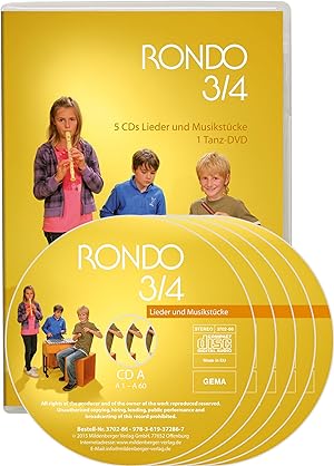 Seller image for RONDO 3/4 - Neuausgabe - 5 Audio-CDs for sale by moluna