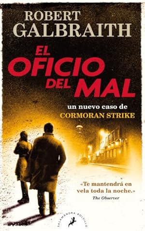 Imagen del vendedor de El oficio del mal / The Career of Evil -Language: spanish a la venta por GreatBookPrices