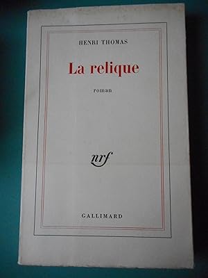 Seller image for La relique for sale by Frederic Delbos