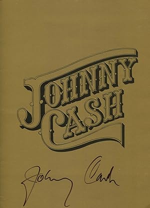 Johnny Cash Autograph | signed programmes / books