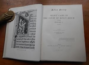 Select Cases in the Court of Kings Bench under Edward 1,volume 1,Seldon Society volume number 55