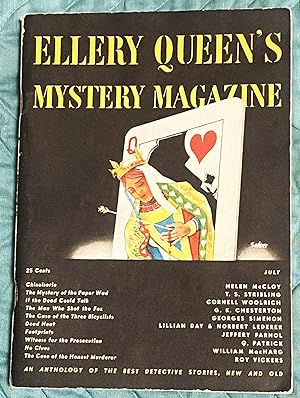 Image du vendeur pour Ellery Queen's Mystery Magazine July 1946 mis en vente par My Book Heaven