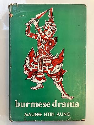 Seller image for Burmese drama : A study, with translations, of Burmese plays for sale by Joseph Burridge Books