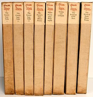 [SPECIAL PRESS] THE WORKS OF GEOFFREY CHAUCER [8 VOLUMES]