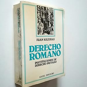 Immagine del venditore per Derecho Romano. Instituciones de Derecho Privado venduto da MAUTALOS LIBRERA