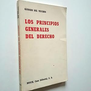 Imagen del vendedor de Los principios generales del Derecho a la venta por MAUTALOS LIBRERA