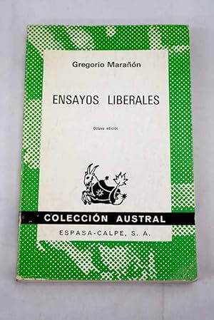 Imagen del vendedor de Ensayos liberales a la venta por Alcan Libros