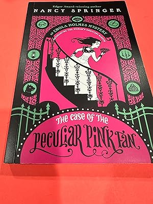 Seller image for The Case of the Peculiar Pink Fan an Enola Holmes mystery # 4 for sale by Happy Heroes