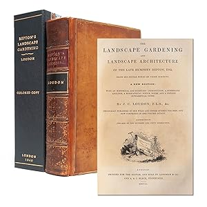 The Landscape Gardening and Landscape Architecture of the Late Humphrey Repton. (with Hand-Colore...