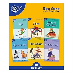 Imagen del vendedor de Phonic Books Dandelion Readers Set 1 Units 1-10 : Alphabet Code Blending 4 and 5 Sound Words a la venta por GreatBookPrices