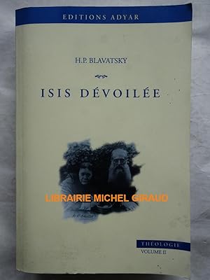 Isis dévoilée Tome 1 Science