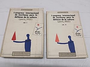 I CONGRESO INTERNACIONAL DE ESCRITORES PARA LA DEFENSA DE LA CULTURA (PARIS 1935) - 2 TOMOS