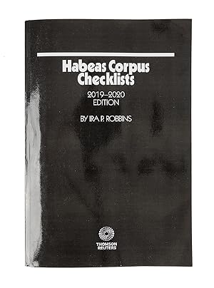 Seller image for Habeas Corpus Checklists, 2019-2020 Edition. 1 volume for sale by The Lawbook Exchange, Ltd., ABAA  ILAB
