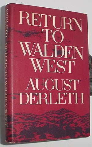 Seller image for Return to Walden West for sale by R Bryan Old Books